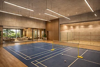 Indoor Sports Courts at Runwal Meadows